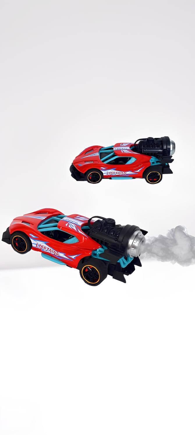 Car with Light, Sound & Safe Mist Effect - Bouncy Boo - Kids Toys Store