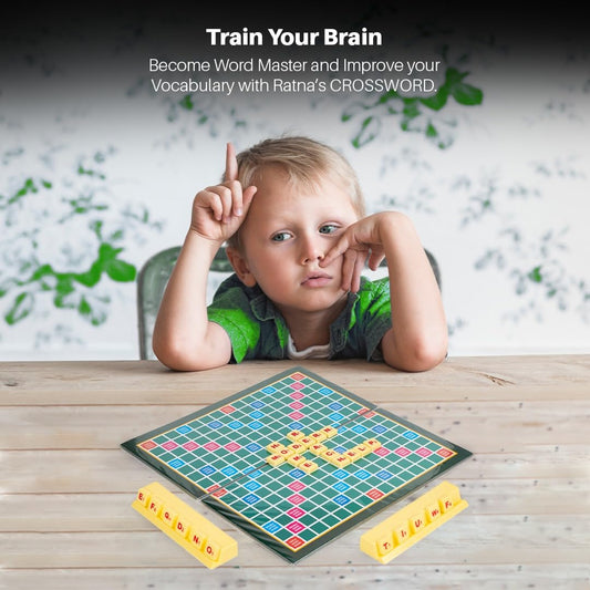 Crossword puzzle game for kids learning by Bouncy Boo