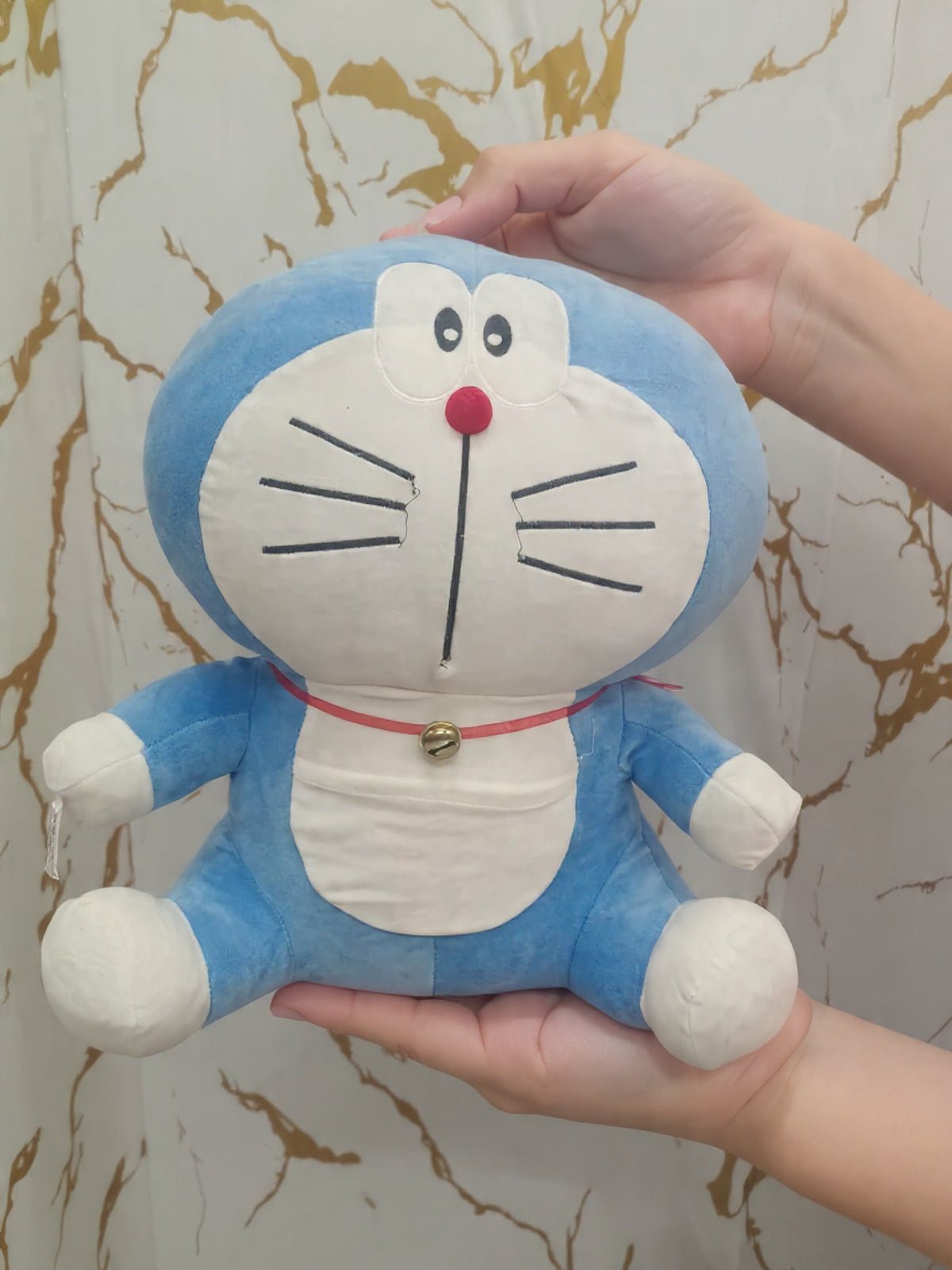 Cute Blue Cartoon Cat Soft Toy for Kids 1–6 Years | Plush Stuffed Toy - Bouncy Boo - Kids Toys Store