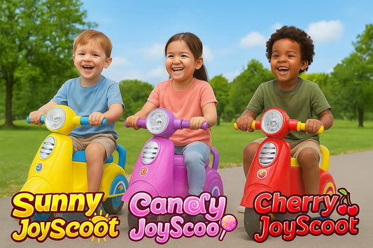 Kids Scooter Ride - On 4+ Years | Confidence & Outdoor Fun Toy - Bouncy Boo - Kids Toys Store