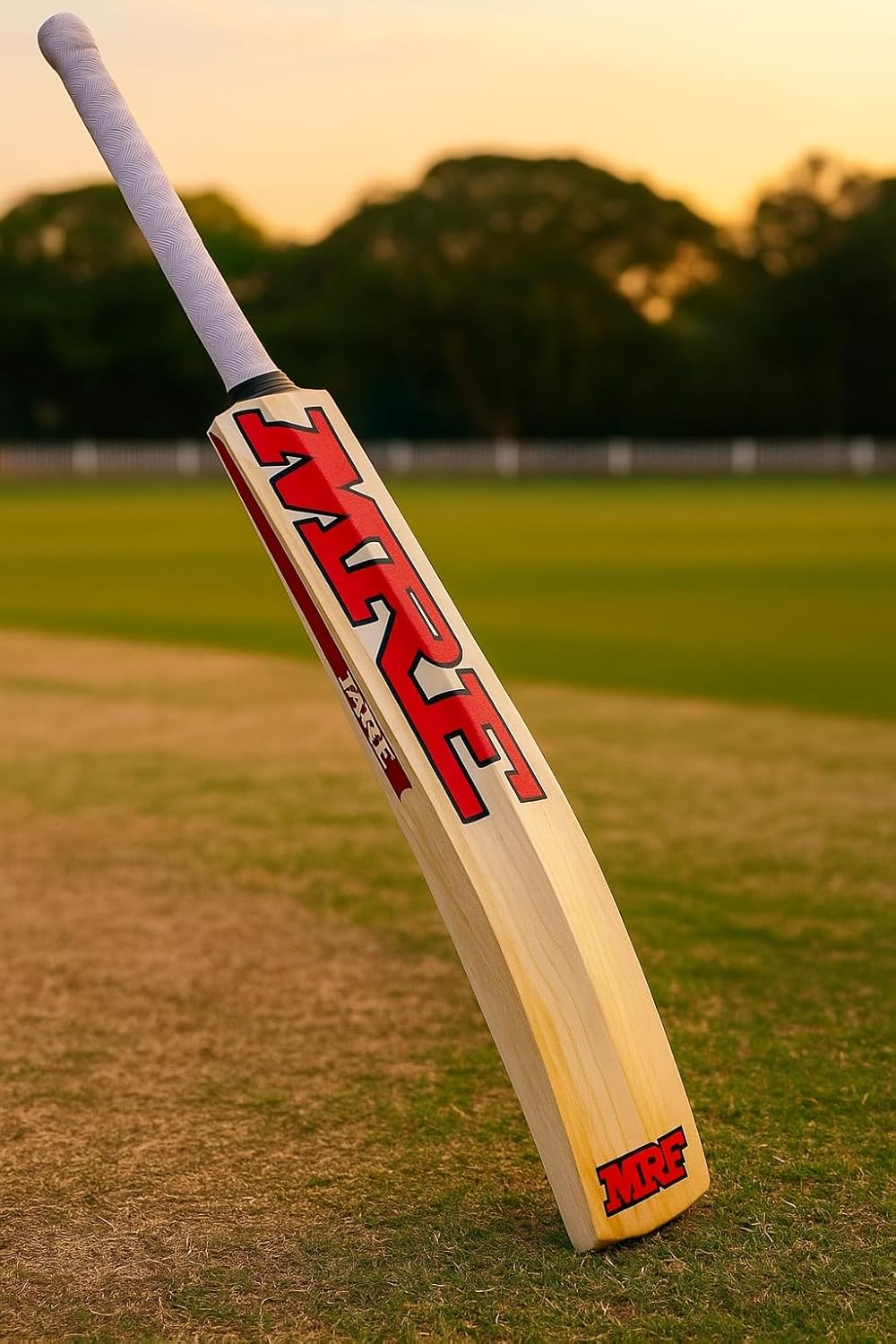 Wooden cricket bat for kids outdoor fun by Bouncy Boo