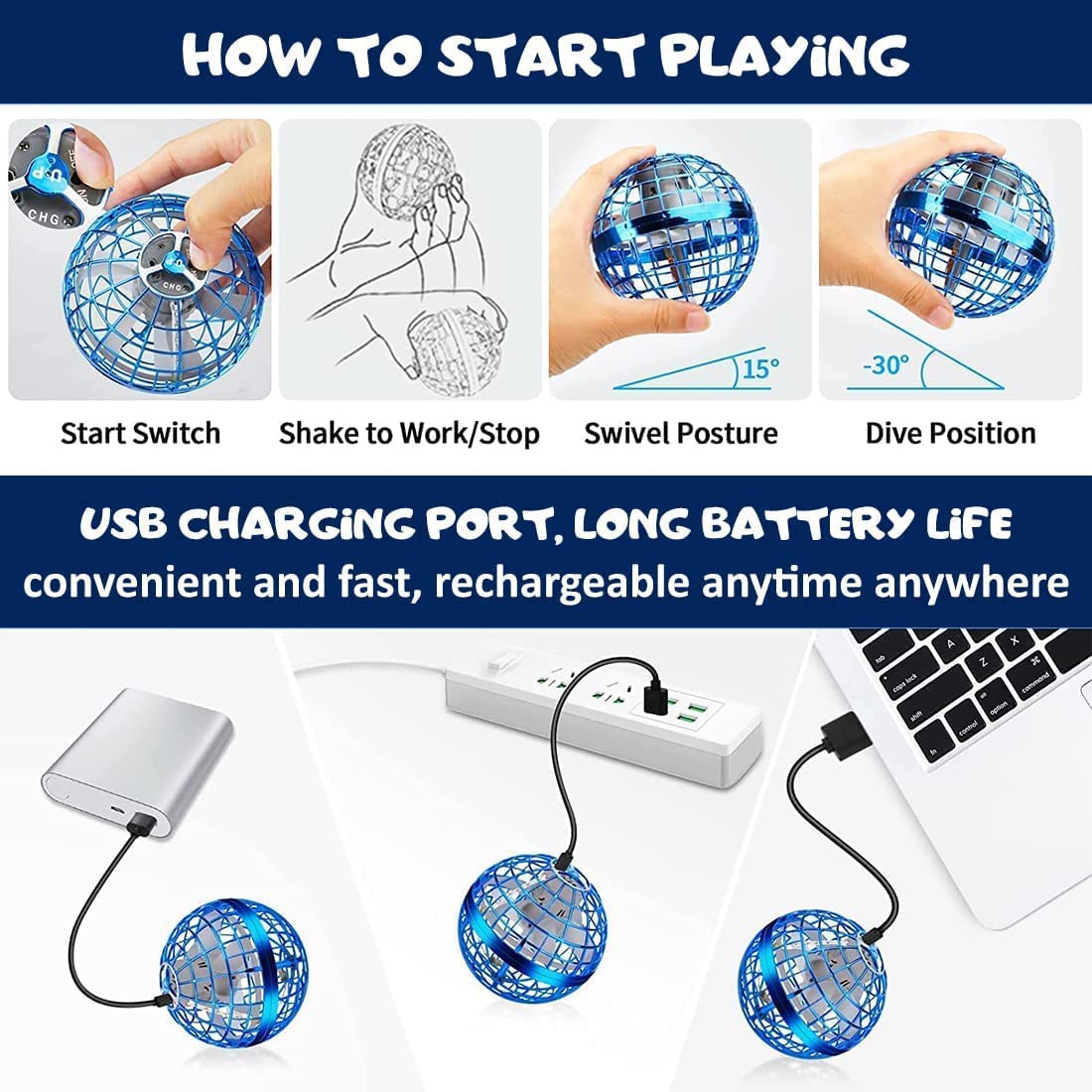 Magic Flying Ball Toy