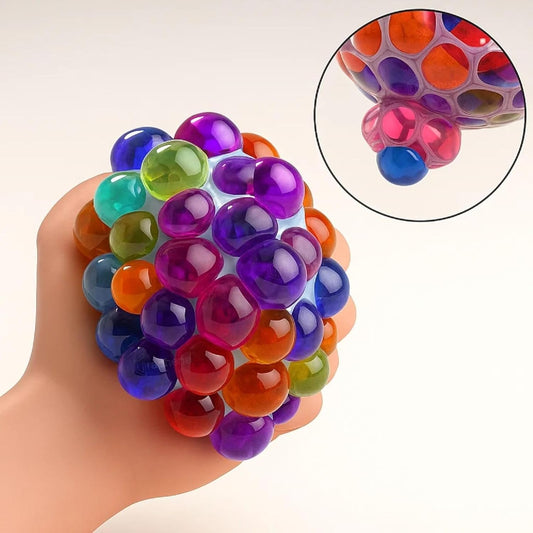 Mesh Stress Ball Toy for Kids 3+ Years | Fun Sensory Stress Relief - Bouncy Boo - Kids Toys Store