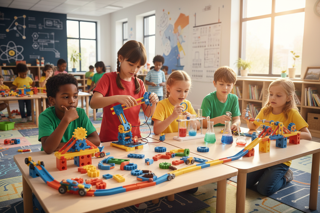 Boosting Critical Thinking and Creativity with Hands-On STEM Toys - Bouncy Boo - Kids Toys Store