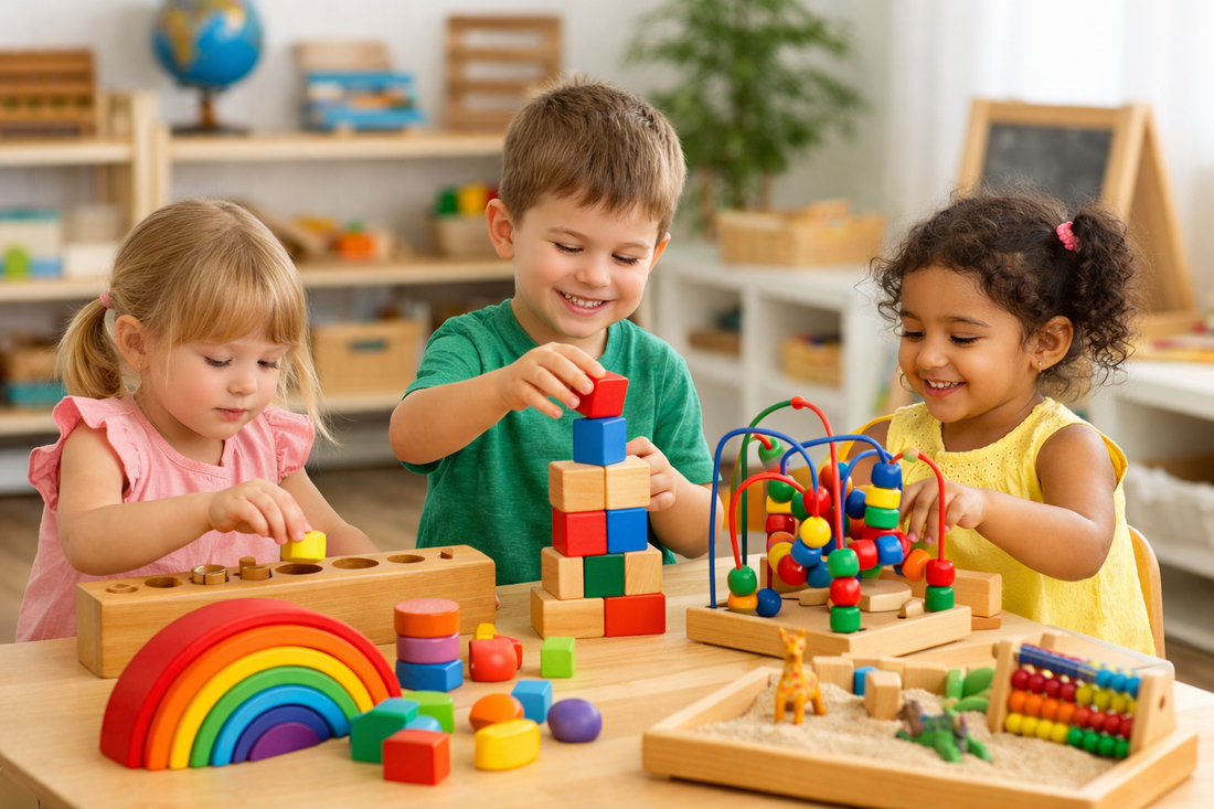 Why Montessori Toys Are Important for Early Childhood Development - Bouncy Boo - Kids Toys Store