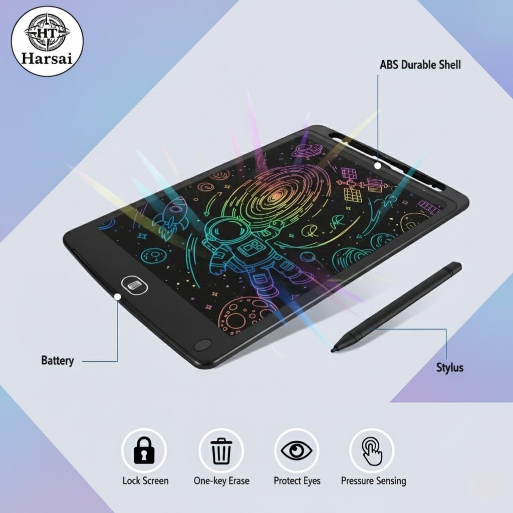 18 Inch LCD Writing Tablet for Kids & Adults – Enhances Creativity, Note - Taking and Paperless Learning - Bouncy Boo - Kids Toys Store