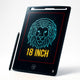 18 Inch LCD Writing Tablet for Kids & Adults – Enhances Creativity, Note - Taking and Paperless Learning - Bouncy Boo - Kids Toys Store