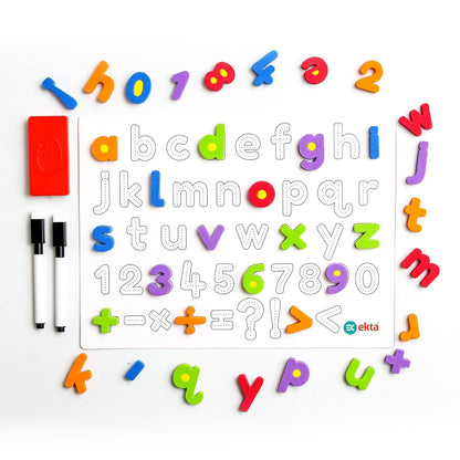 6 in 1 Magnetic Alphabet & Numbers Game, Learning & Educational Magnetic Board Game - Learning Board Game - Bouncy Boo - Kids Toys Store