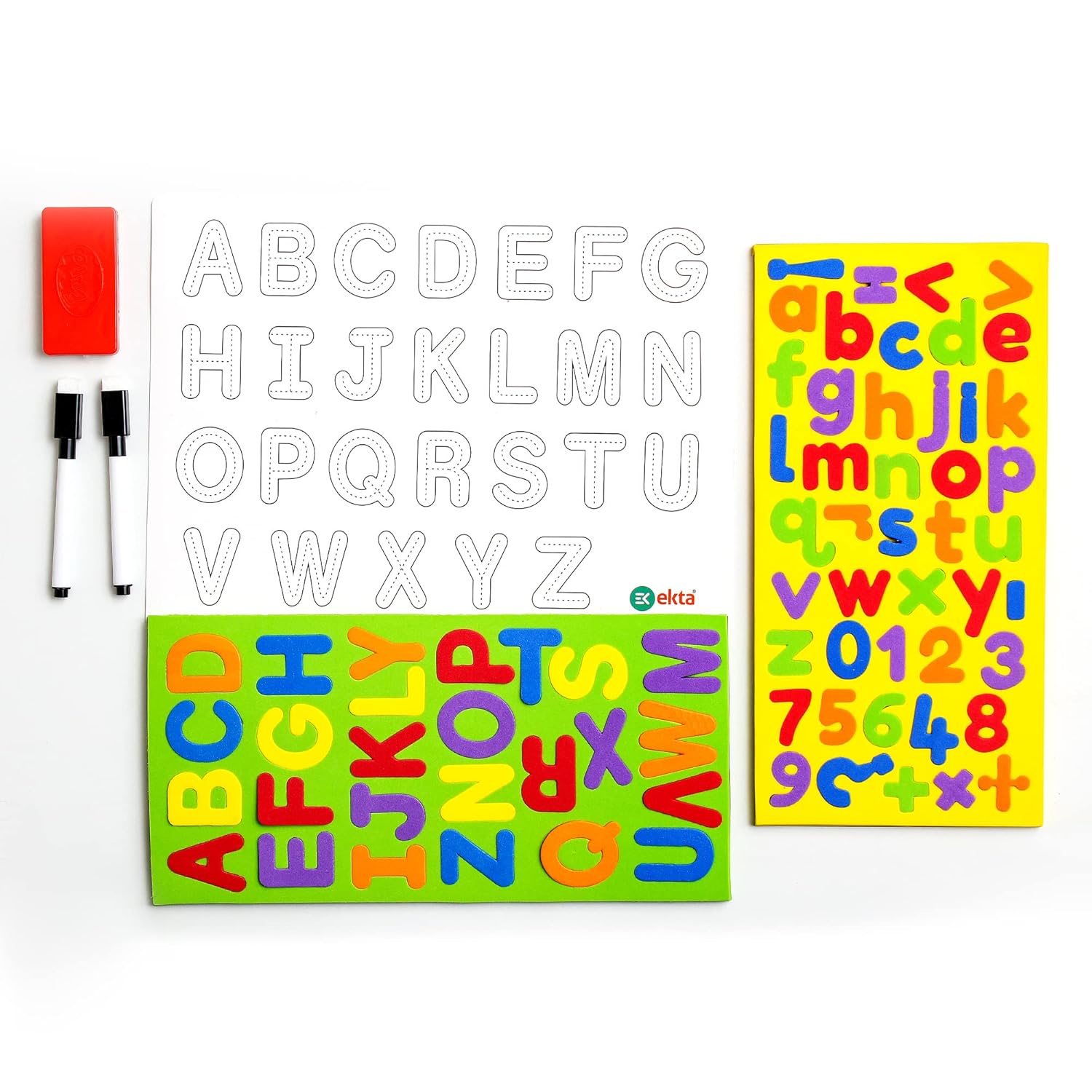 6 in 1 Magnetic Alphabet & Numbers Game, Learning & Educational Magnetic Board Game - Learning Board Game - Bouncy Boo - Kids Toys Store