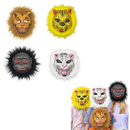 Animal Face Mask for Kids 3+ Years | Perfect for Costume & Party Fun - Bouncy Boo - Kids Toys Store
