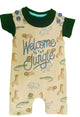 Baby Jungle Print Romper for 6–12 Months | Soft & Comfortable Daily Wear - Bouncy Boo - Kids Toys Store