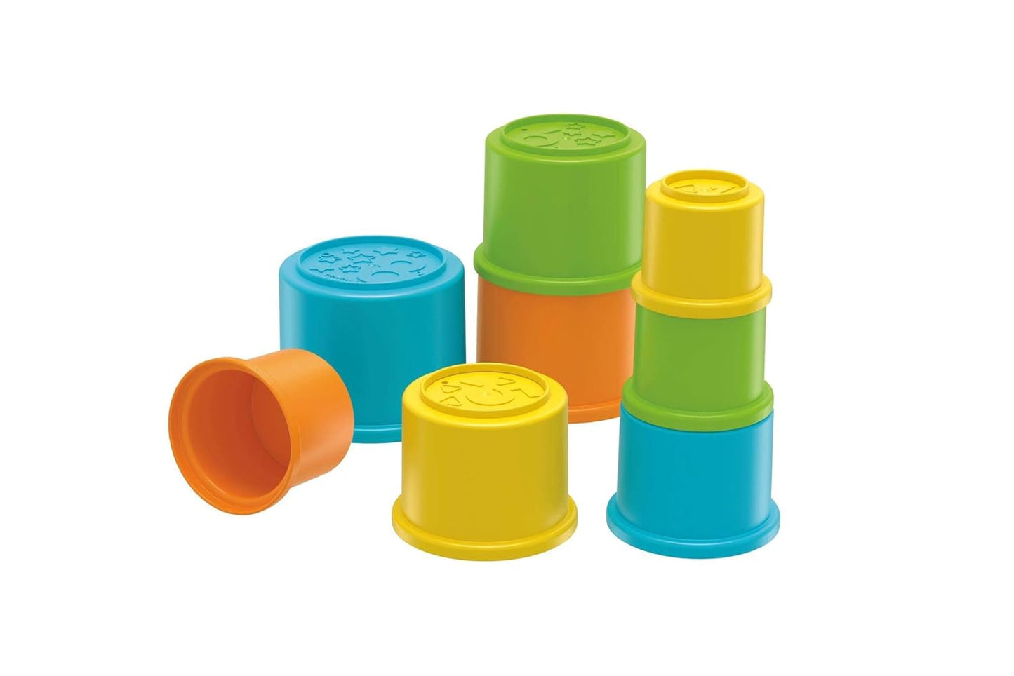 Baby Stacking Cups Toy for Kids Age 6+ Months – Supports Sensory Play and Early Motor Skill Development - Bouncy Boo - Kids Toys Store