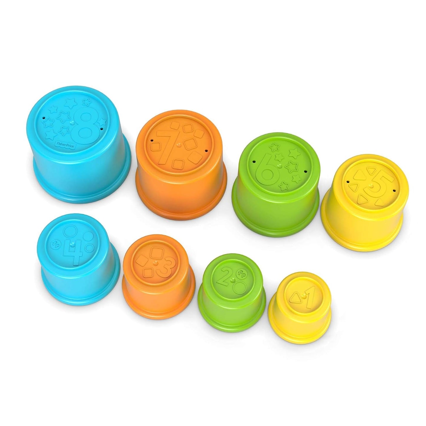 Baby Stacking Cups Toy for Kids Age 6+ Months – Supports Sensory Play and Early Motor Skill Development - Bouncy Boo - Kids Toys Store