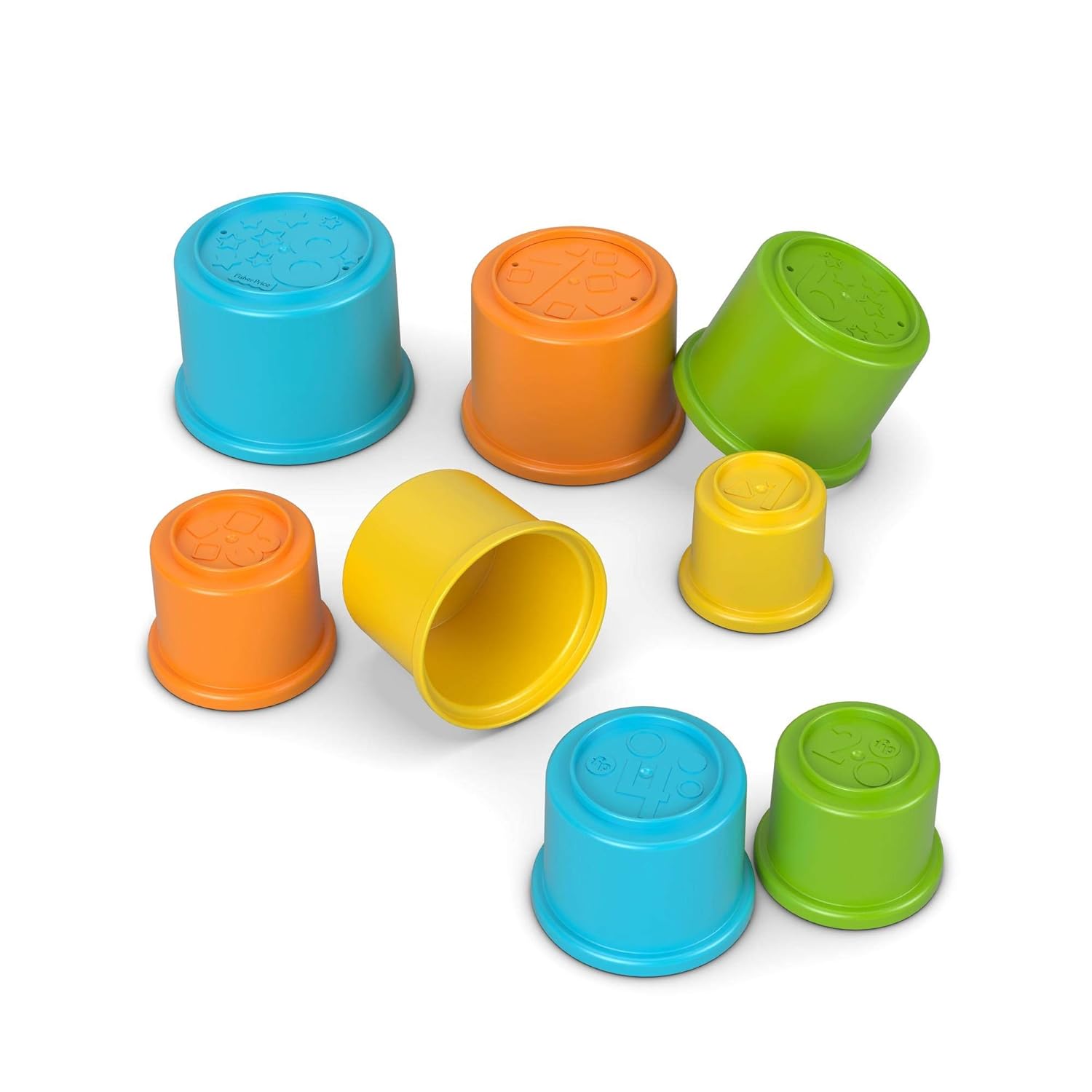 Baby Stacking Cups Toy for Kids Age 6+ Months – Supports Sensory Play and Early Motor Skill Development - Bouncy Boo - Kids Toys Store