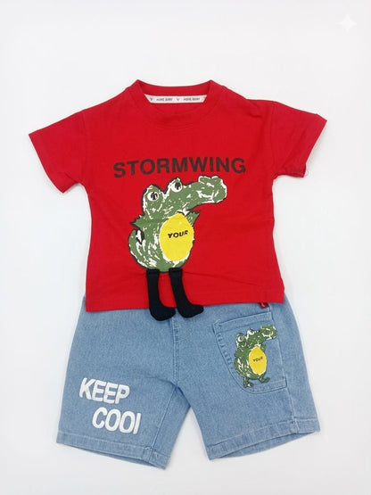 Boys Casual Wear Set for 2–5 Years | Comfortable & Stylish Daily Outfit - Bouncy Boo - Kids Toys Store