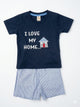 Boys Summer T-Shirt and Shorts Set for 0–1 Year | Soft & Comfortable Daily Wear - Bouncy Boo - Kids Toys Store