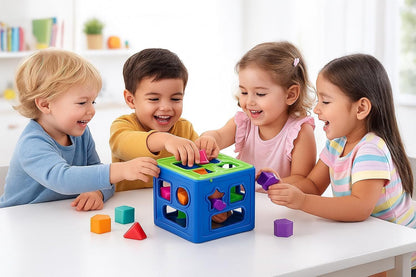 Colourful Shape Sorting Toy for Kids Age 1+ – Boosts Motor Skills and Early Learning - Bouncy Boo - Kids Toys Store