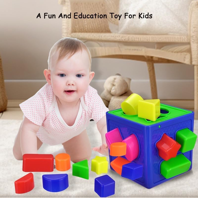 Colourful Shape Sorting Toy for Kids Age 1+ – Boosts Motor Skills and Early Learning - Bouncy Boo - Kids Toys Store