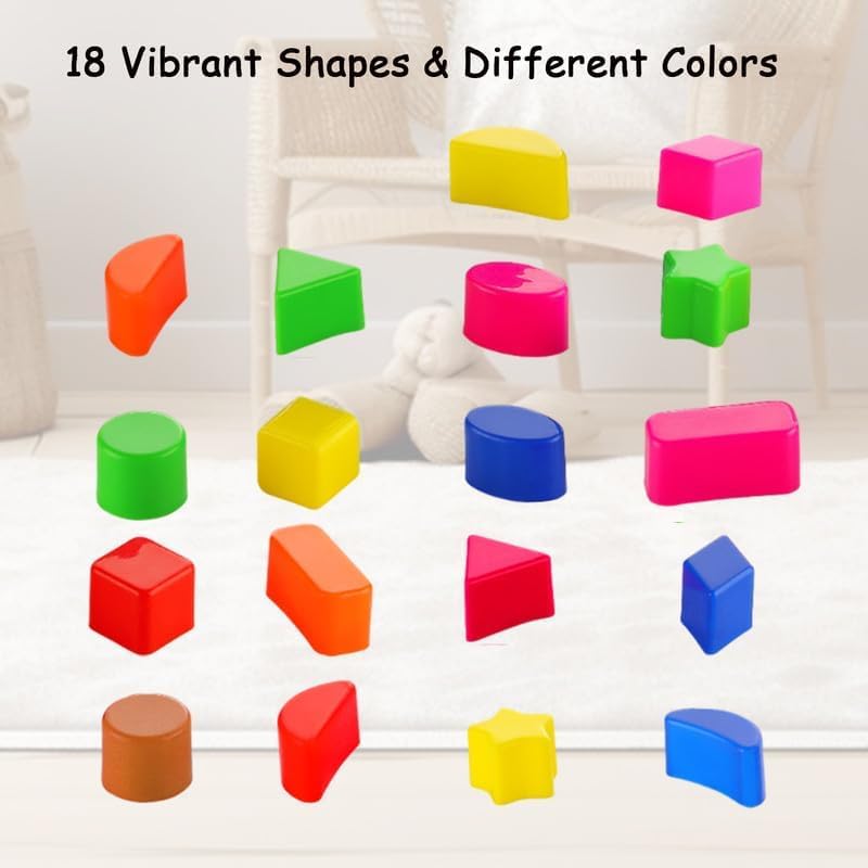 Colourful Shape Sorting Toy for Kids Age 1+ – Boosts Motor Skills and Early Learning - Bouncy Boo - Kids Toys Store