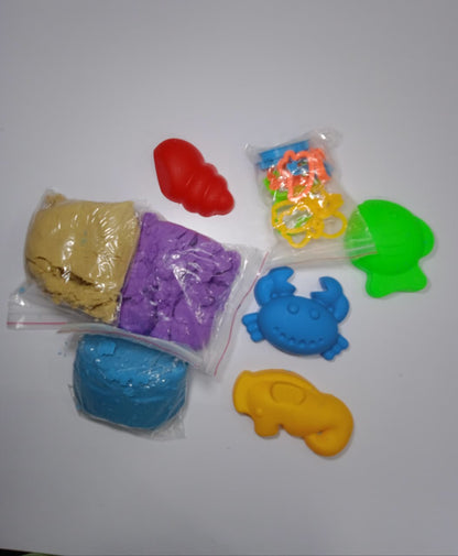 Creative Sand Play Set for Kids 3–8 Years | Soft Molding Toy Kit - Bouncy Boo - Kids Toys Store