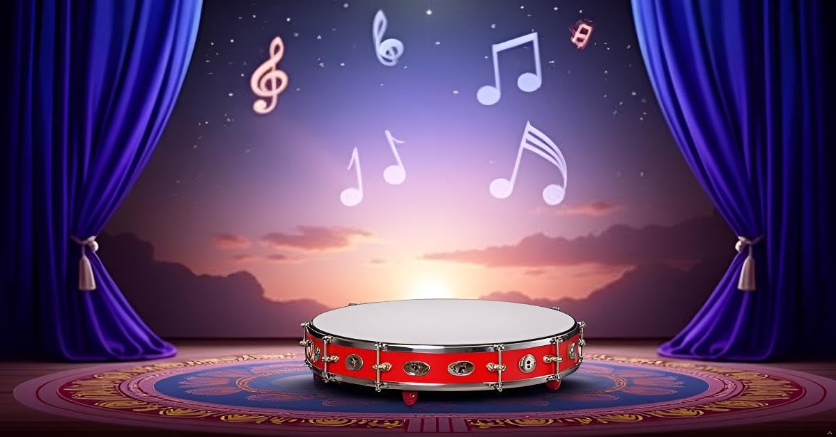 Dafli Hand Percussion Instrument for Kids Age 5+ – Builds Musical Creativity and Coordination - Bouncy Boo - Kids Toys Store