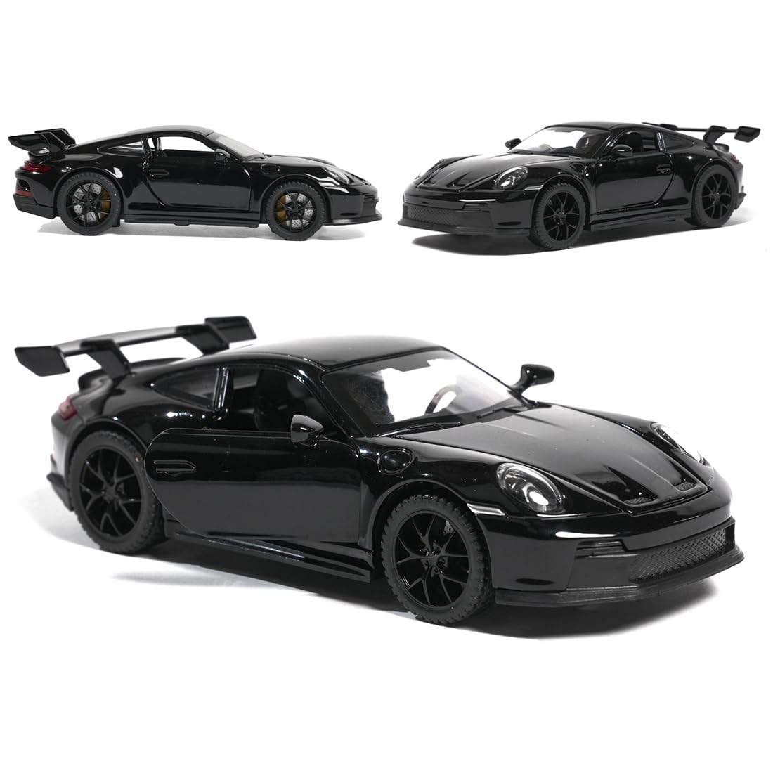 Die Cast Porsche Car Toy for Kids 3+ Years | Pull Back Action & Sound - Bouncy Boo - Kids Toys Store