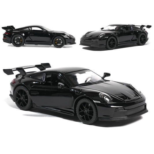 Die Cast Porsche Car Toy for Kids 3+ Years | Pull Back Action & Sound - Bouncy Boo - Kids Toys Store