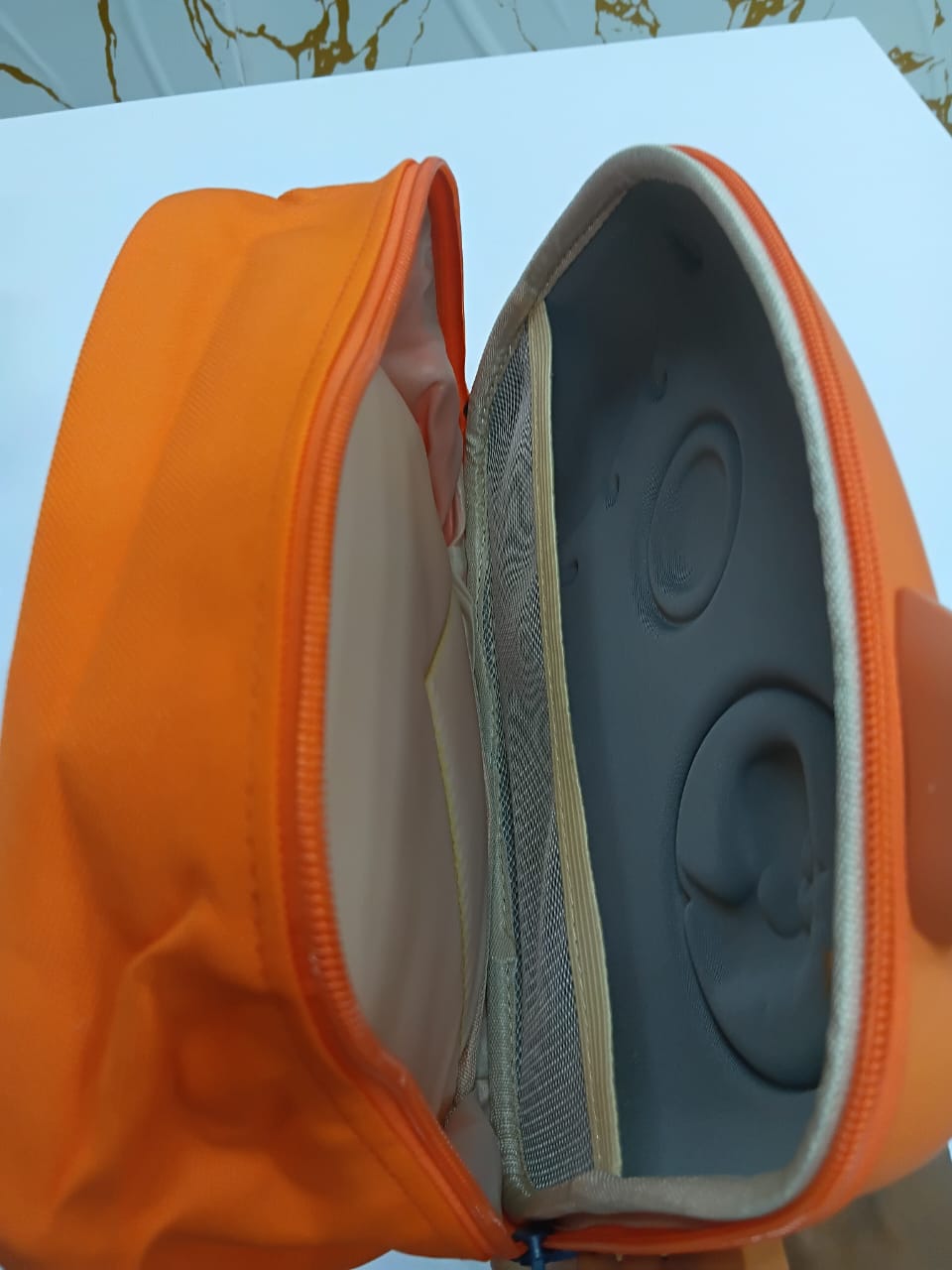 Kids shoulder bag with dinosaur design by Bouncy Boo