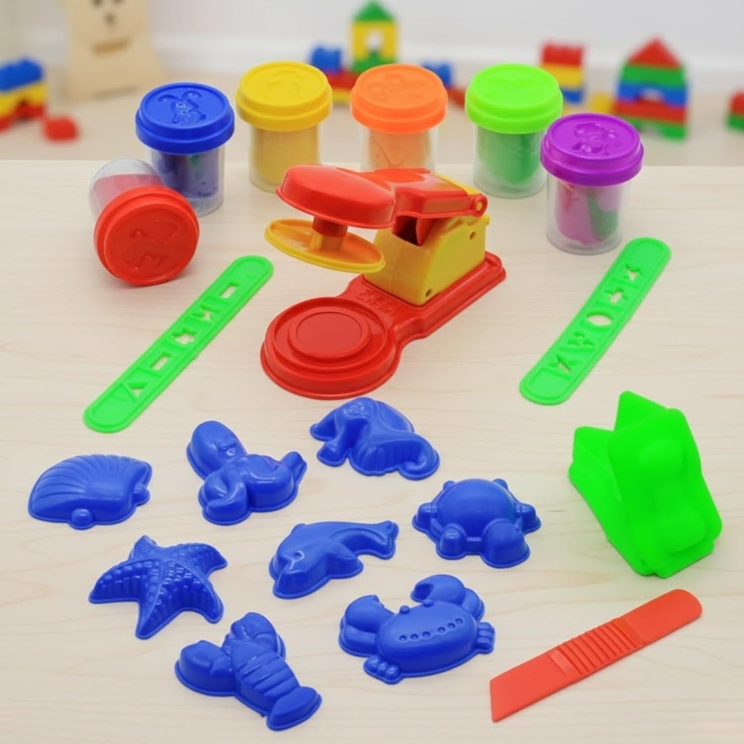 Dough Play Station Set for Kids Age 3+ – Enhances Creativity and Fine Motor Skill Development - Bouncy Boo - Kids Toys Store
