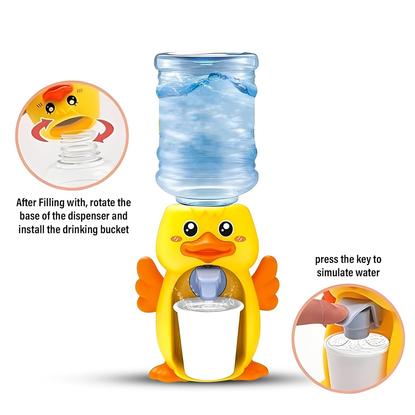 Duck Water Dispenser Toy - Bouncy Boo - Kids Toys Store