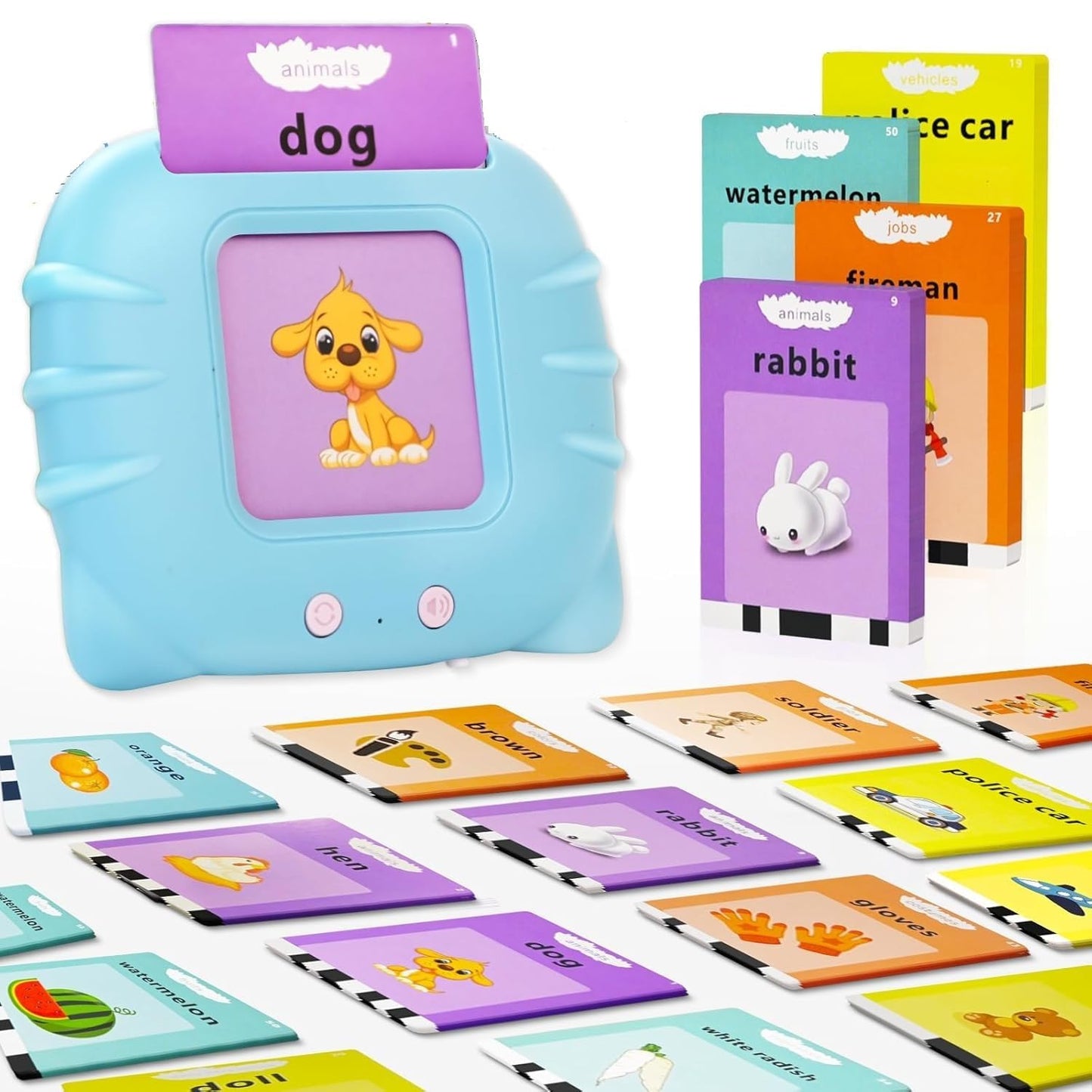 Early Learning Flash Card Device for Kids - Bouncy Boo - Kids Toys Store