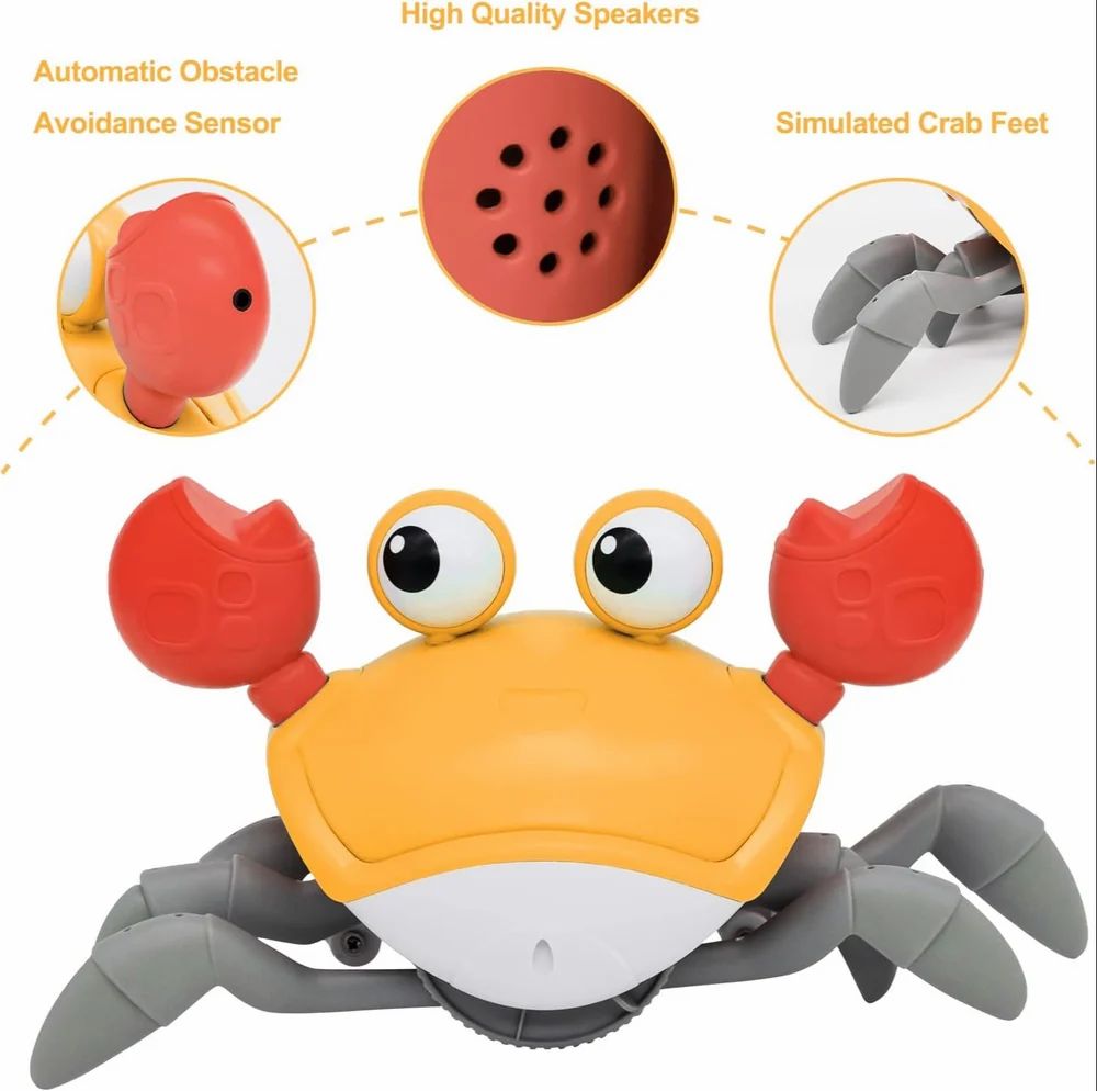 Electric Crab - Bouncy Boo - Kids Toys Store