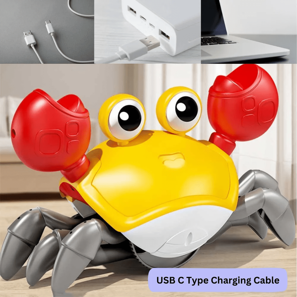 Electric Crab - Bouncy Boo - Kids Toys Store