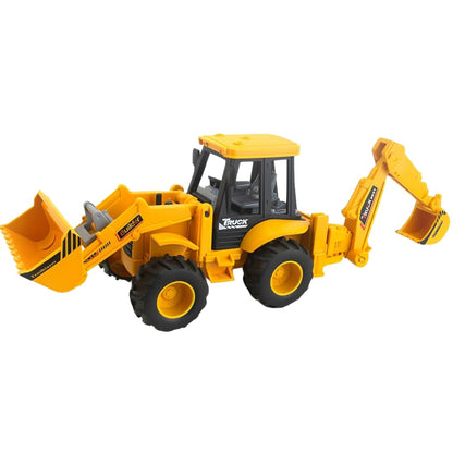 Excavator construction toy for kids by Bouncy Boo