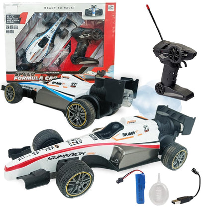 F1 Formula Remote Control Car with Smoke - Bouncy Boo - Kids Toys Store