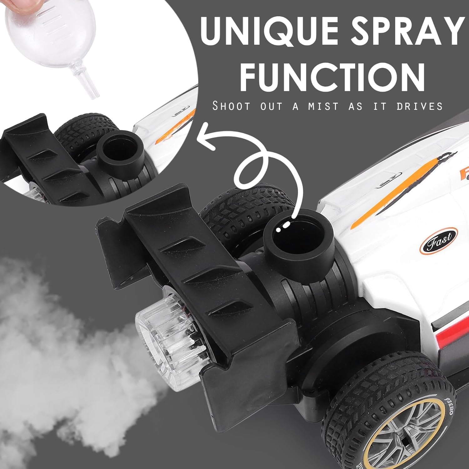 F1 Formula Remote Control Car with Smoke - Bouncy Boo - Kids Toys Store