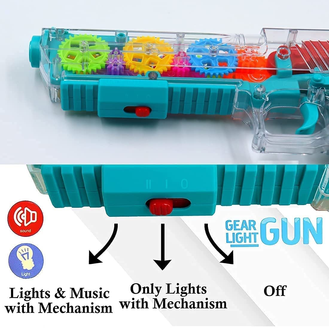 Gear Gun - Bouncy Boo - Kids Toys Store