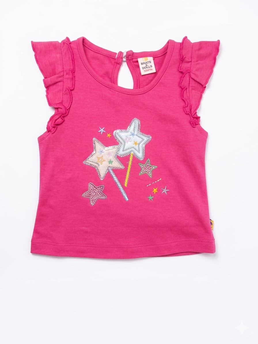 Girls Top and Shorts Set for 2–6 Years | Cute & Comfortable Casual Wear - Bouncy Boo - Kids Toys Store
