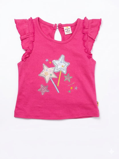 Girls Top and Shorts Set for 2–6 Years | Cute & Comfortable Casual Wear - Bouncy Boo - Kids Toys Store