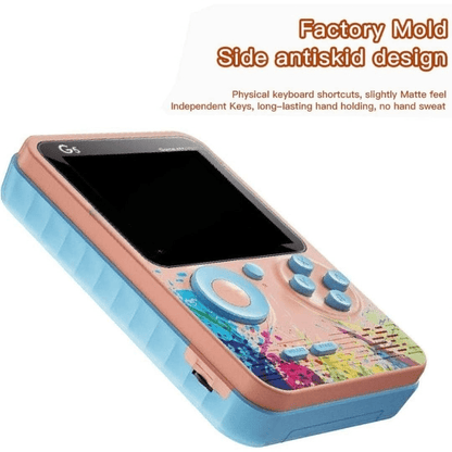 Handheld Video Game Console for Kids 6+ Years | 400 Built - in Games Fun - Bouncy Boo - Kids Toys Store