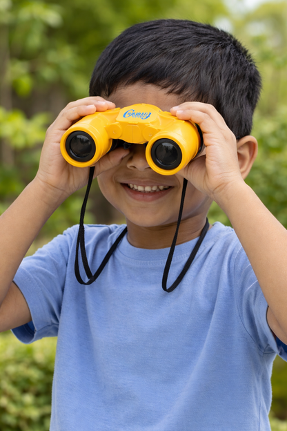 Toddler binoculars toy for kids adventure play by Bouncy Boo