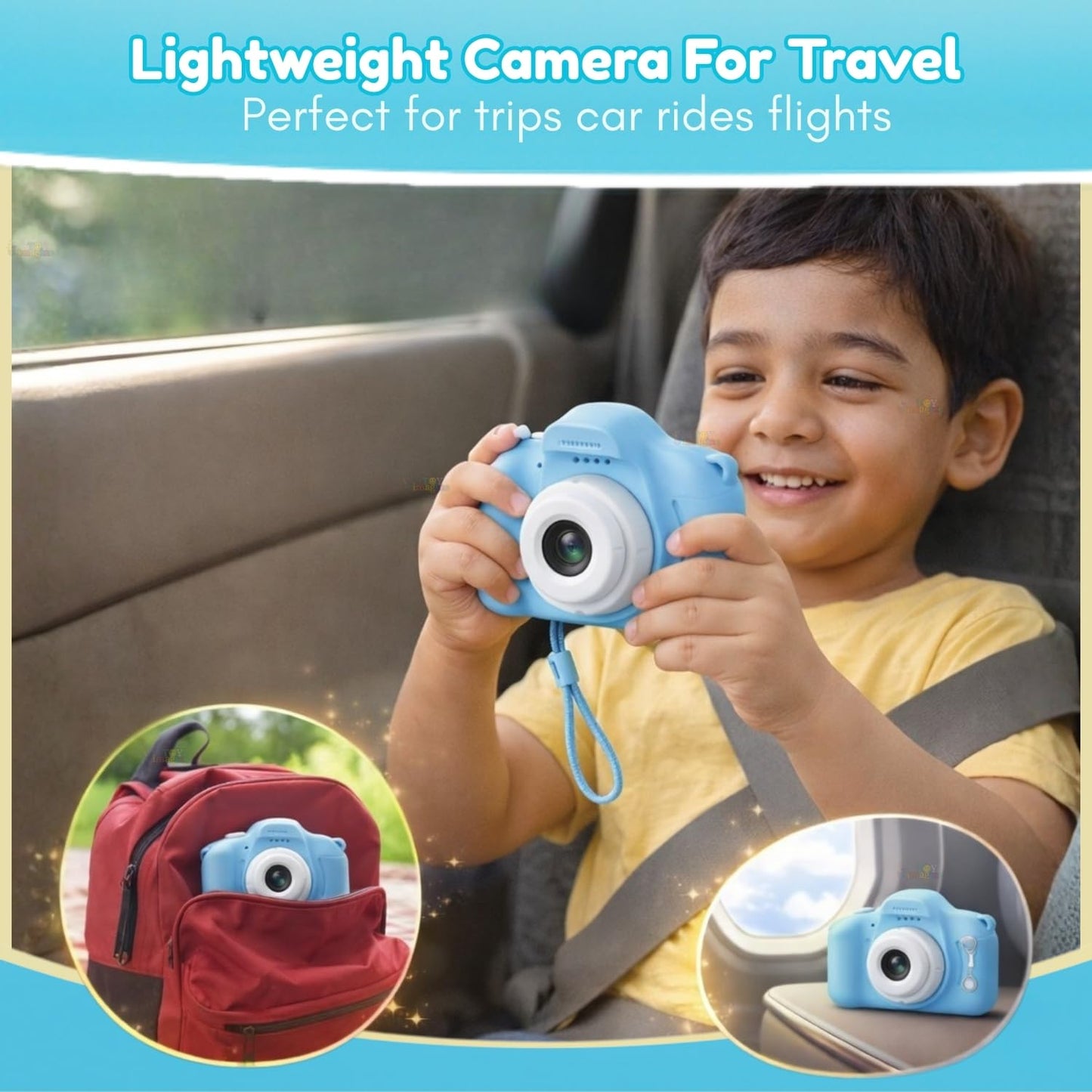 Kids digital camera for fun activities by Bouncy Boo