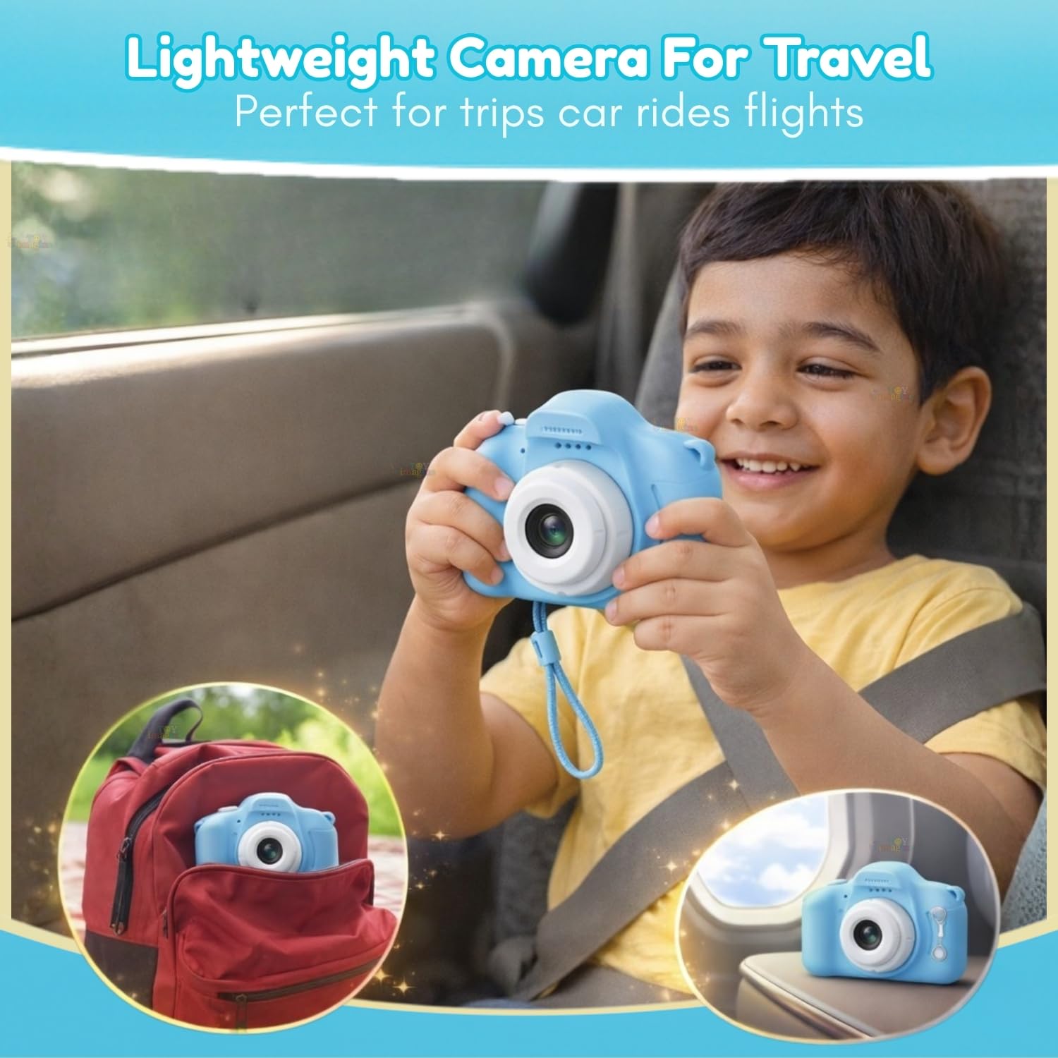 Kids digital camera for fun activities by Bouncy Boo