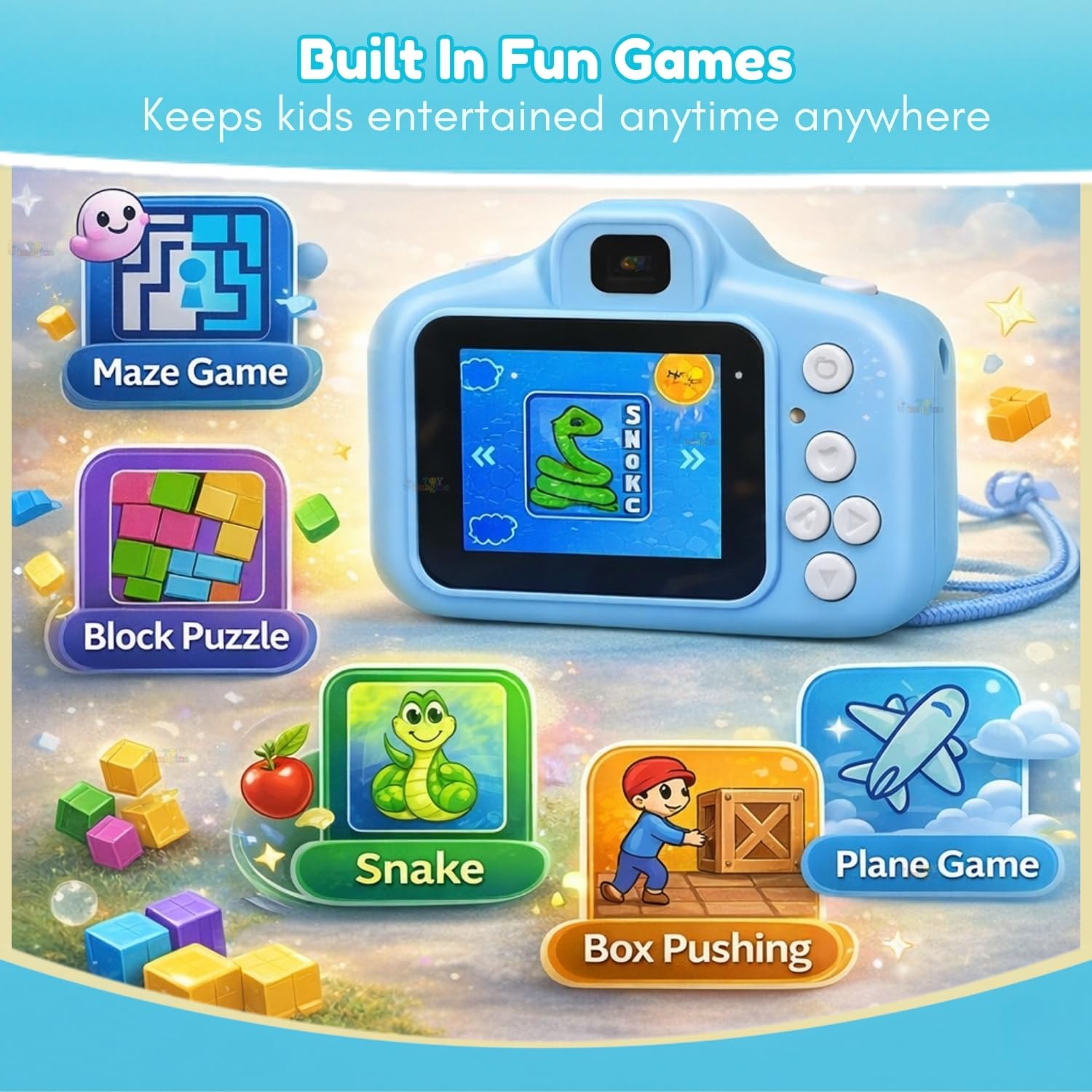 Digital camera for kids photography skills by Bouncy Boo