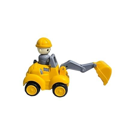 JCB push and go toy for kids construction play by Bouncy Boo
