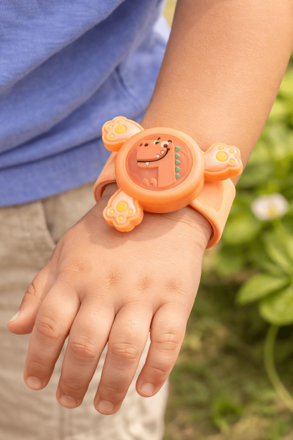 Kids Mosquito Repellent Spinner Band for Toddlers 2–6 Years | Safe & Outdoor Protection - Bouncy Boo - Kids Toys Store