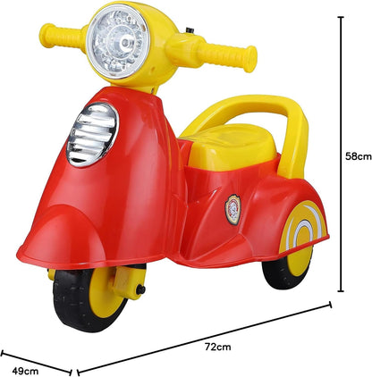 Kids Scooter Ride - On 4+ Years | Confidence & Outdoor Fun Toy - Bouncy Boo - Kids Toys Store