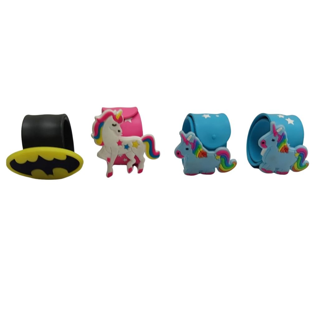 Kids Wrist Strap Toy with Unicorn & Avengers Design for Ages 3+ | Fun & Reusable Slap Band Toy - Bouncy Boo - Kids Toys Store