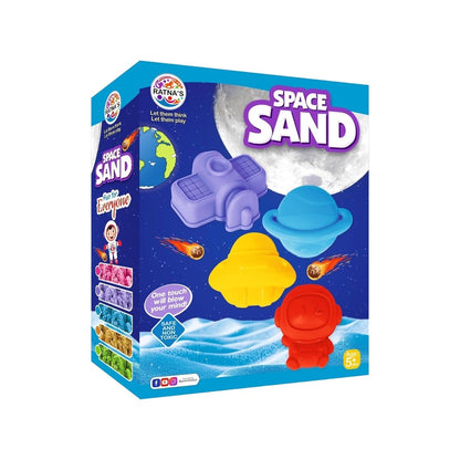 Magic Space Sand Kit for Kids Age 3+ – Boosts Imagination and Fine Motor Skills - Bouncy Boo - Kids Toys Store