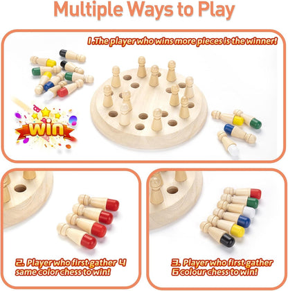 Memory Chess Game for Kids 3+ Years | Brain & Thinking Skills - Bouncy Boo - Kids Toys Store